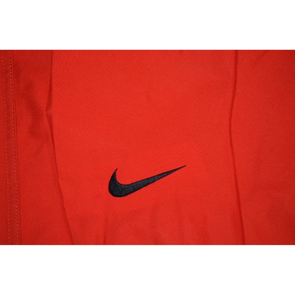 VINTAGE Nike Golf Jacket Mens Large Red Storm-FIT Windbreaker Full Zip Y2K - Picture 2 of 13